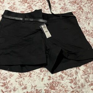 Express High Waist Black Women's Shorts